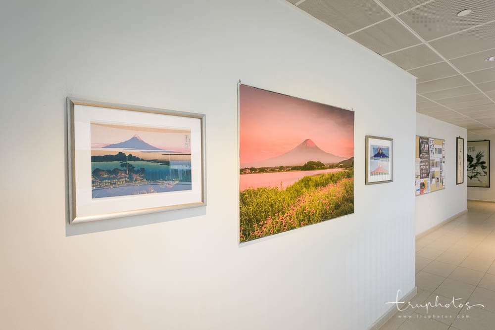 Large print of Mount Fuji at Japanese Studies Department, National University of Singapore | Travel photography by www.truphotos.com